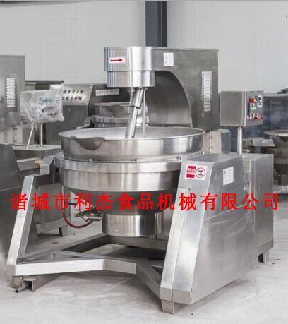 電磁行星攪拌鍋，大型全自動(dòng)咖喱醬夾層鍋